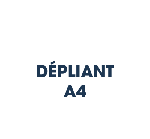 Dépliant A4